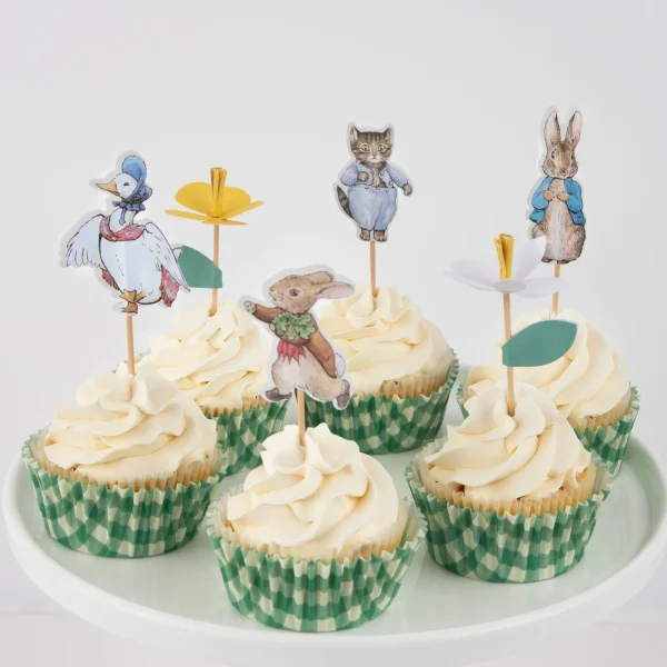 Meri Meri - Peter Rabbit™ In The Garden Cupcake Kit (x 24 toppers)